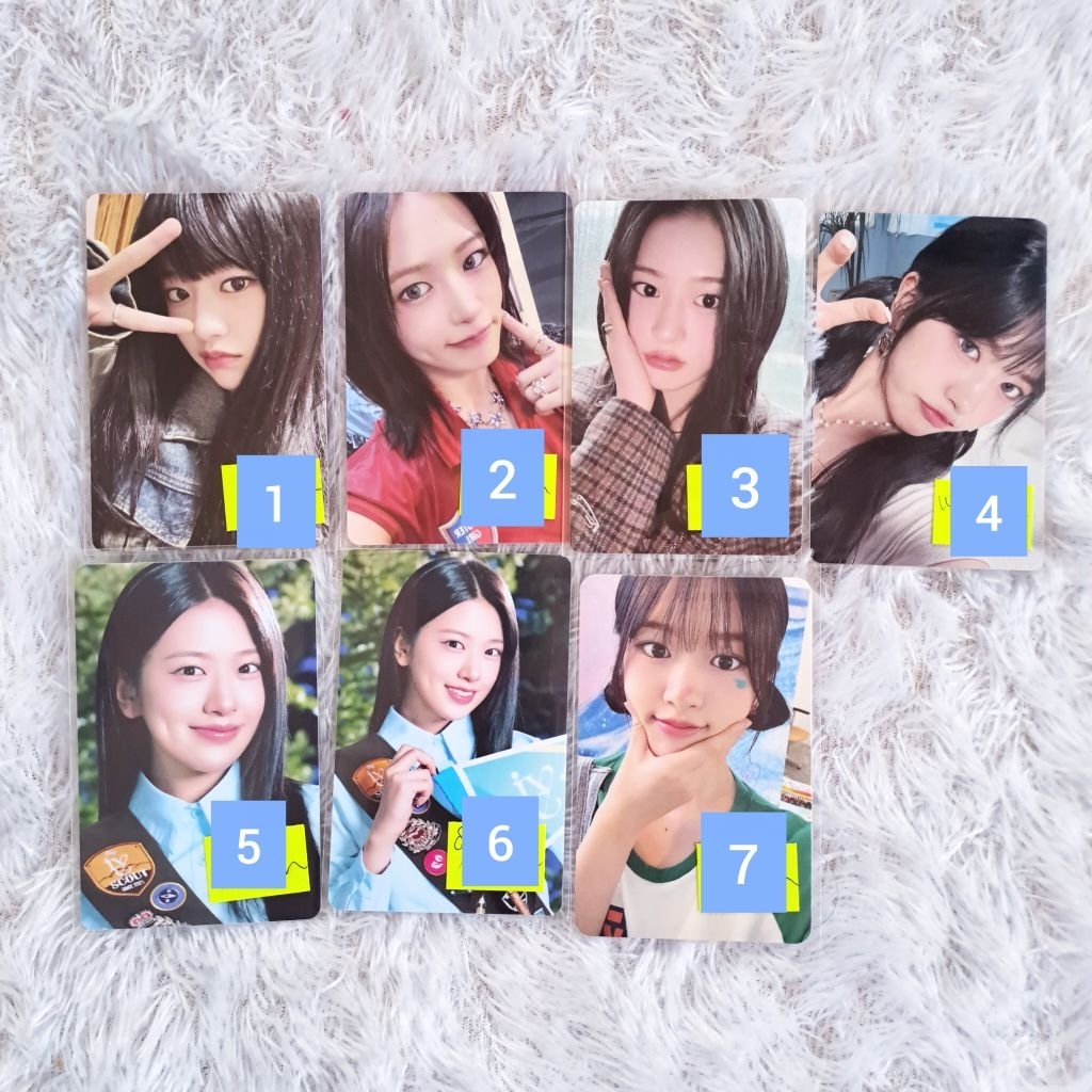 [YUJIN] โฟโต้การ์ดอย่างเป็นทางการของ Ive Yujin