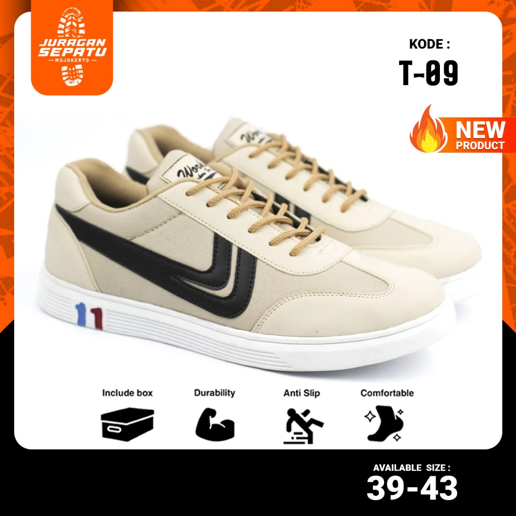 รองเท้าผ้าใบทํางาน For You รองเท้าวิ่งผู้ชาย รหัส T-09 Size 38 - 43 สไตล์เกาหลี