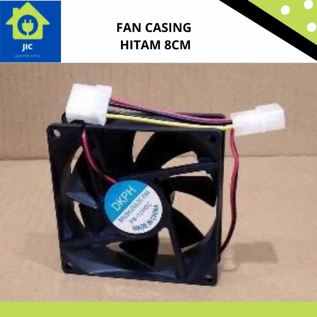 BLACK CASING FAN 8CM / BLACK CASING FAN 8CM