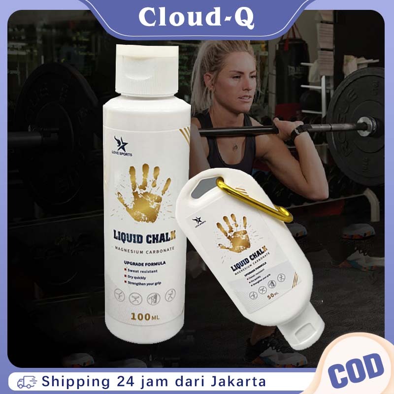 Gym Liquid Chalk / Rock Climbing Chalk วัสดุธรรมชาติ / กีฬา Sweat-Bsorben Magnesium