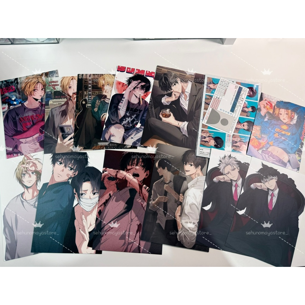 [READY] โปสการ์ด Fanart Sakamoto Days, Kaiju No. 8