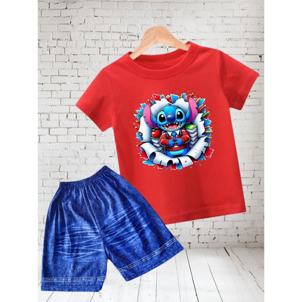 Happystore599 ชุดเด็ก LILO Image | สําหรับเด็กอายุ (1-9 ปี)