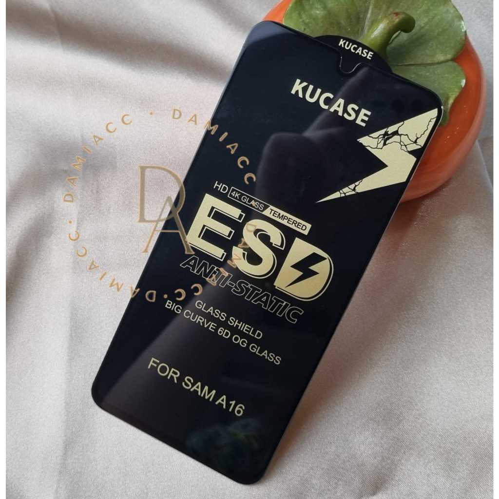 Tg samsung a07 4g a07 5g a17 5g กระจกนิรภัย esd kucase รายการสีดําใส