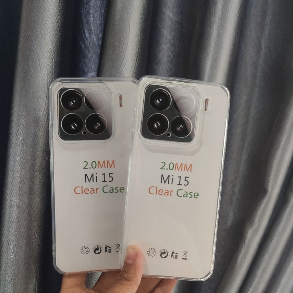 CLEAR JELLY SOFTCASE 2MM Mi 15 / Mi 15 ULTRA 5G