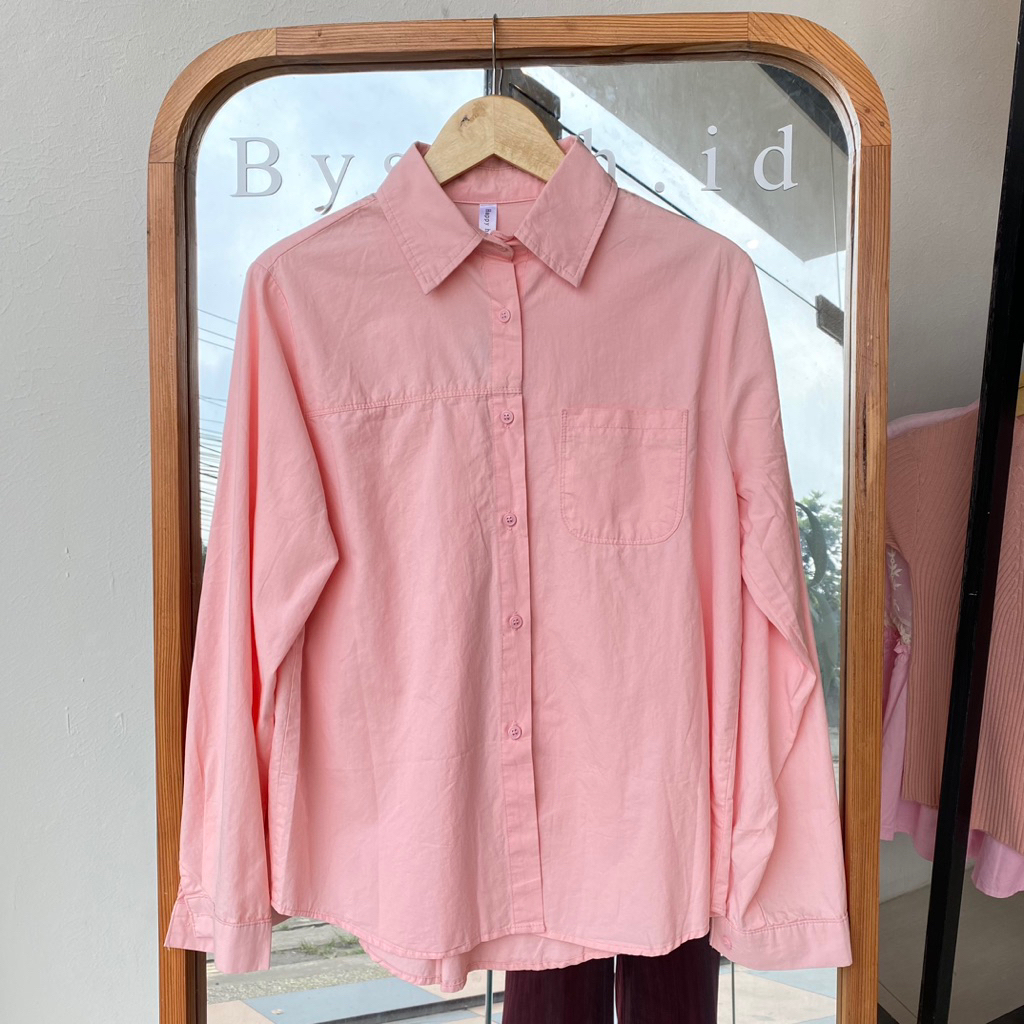 เสื้อนําเข้า KEMEJA Happy Home