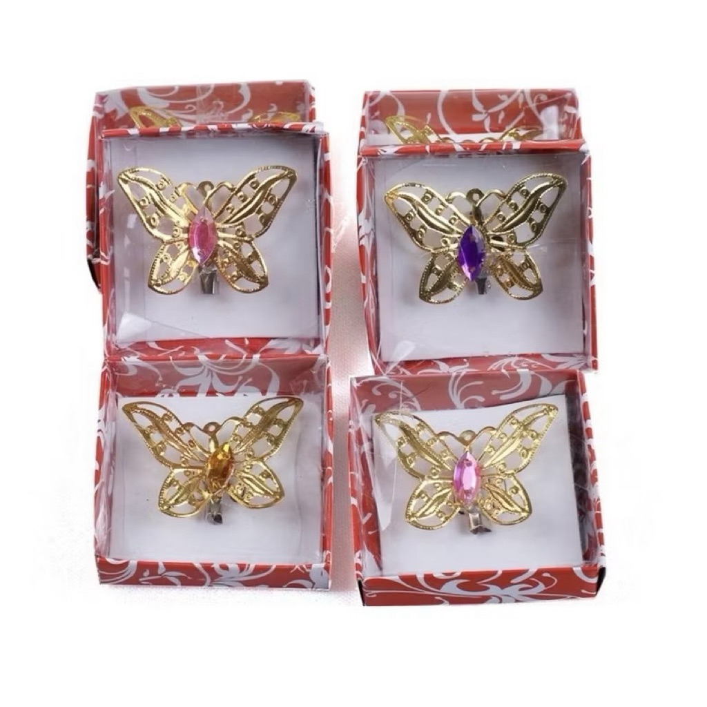 BUTTERFLY BROOCH SOUVENIR BUTTERFLY PIN BROOCH WEDDING GIFT SOUVENIR WEDDING GIFT TRIMMES