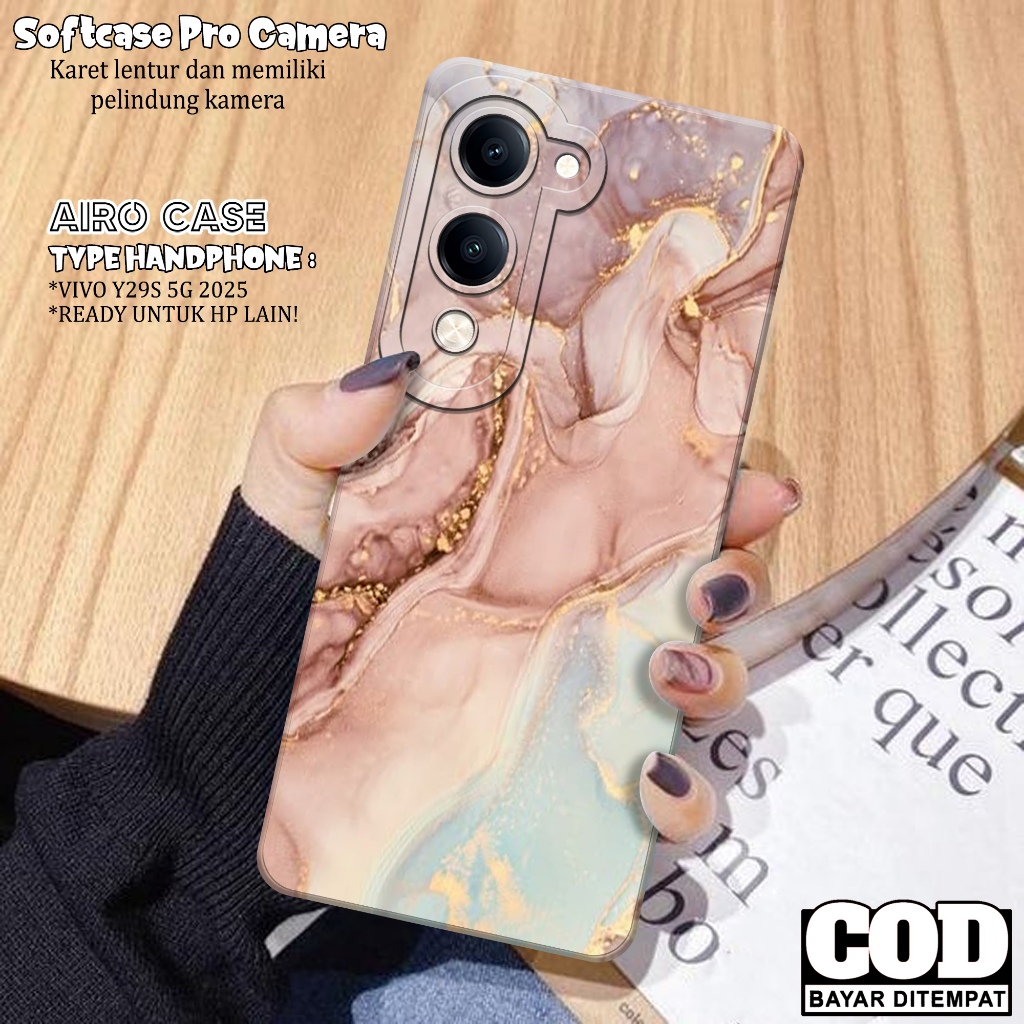 HP เคส VIVO Y29S 5G 2025 ล่าสุด - เคส VIVO Y29S 5G 2025 Softcase - ABSTRACT Fashion Case - VIVO Y29S