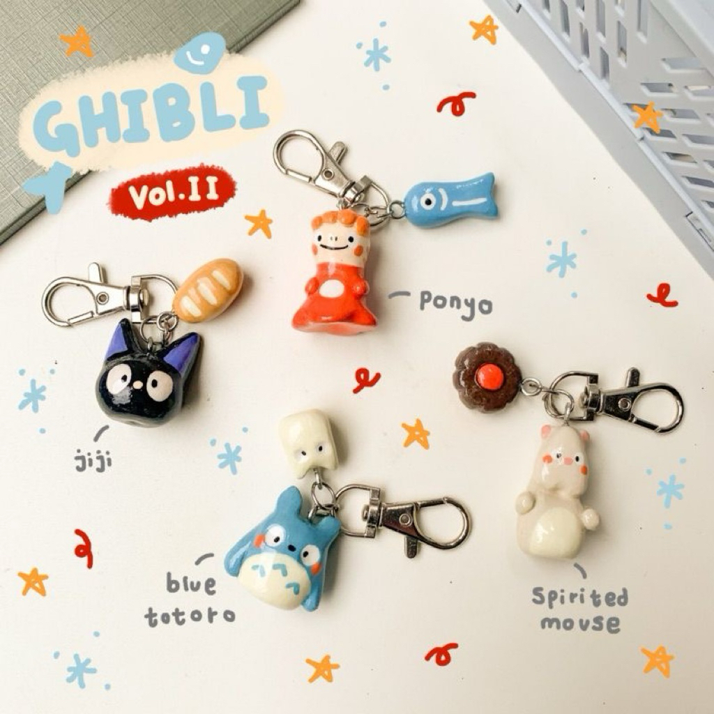 พวงกุญแจ GANTUNGAN Ghibli // พวงกุญแจ Ghibli