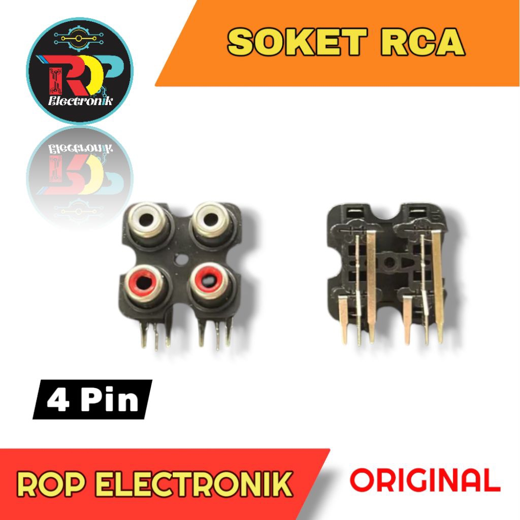 4 Pin RCA SOCKET Bell RCA SOCKET RCA Terminal