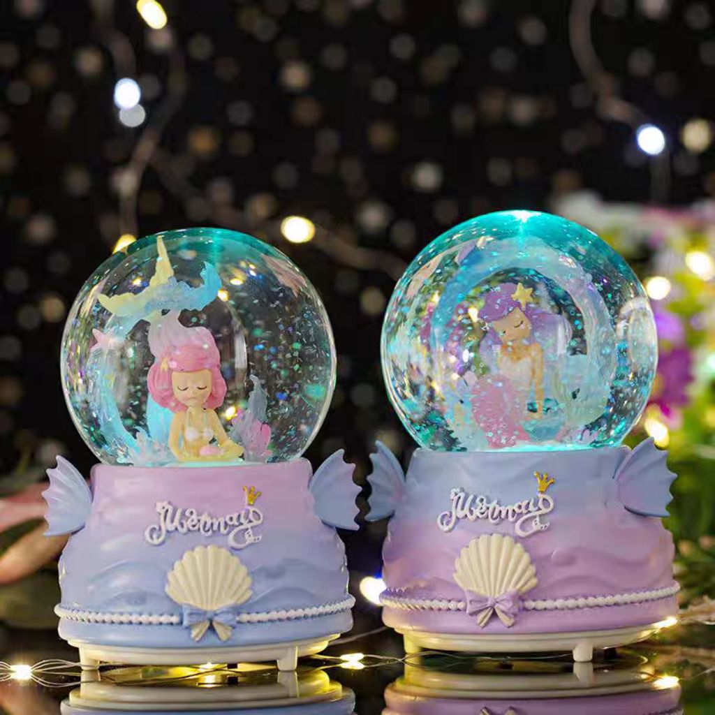 MUSIC BOX / SNOW BALL / MARMERMAID MUSIC BALL / MERMAID SNOW BALL