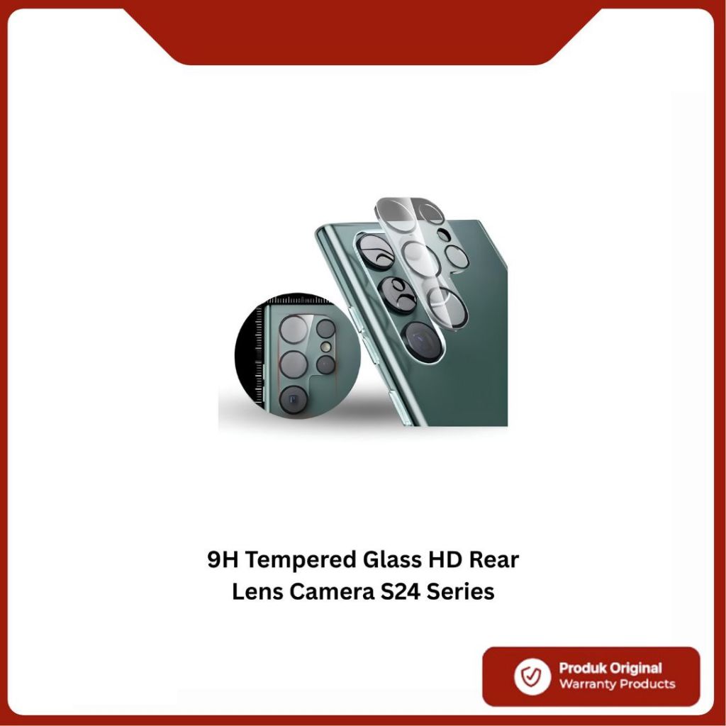 กล้องเลนส์ Samsung Galaxy S24 Ultra Plus 9H กระจกนิรภัย HD ด้านหลัง