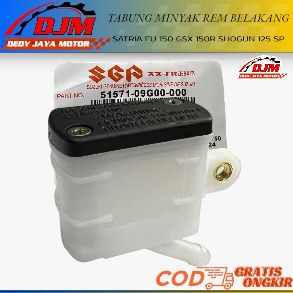 ถังน้ํามันเบรกหลัง Satria Fu 150 Gsx 150R Gsx 150S Shogun 125 Sp Shogun 125 FL ถังน้ํามันเบรกสี่เหลี