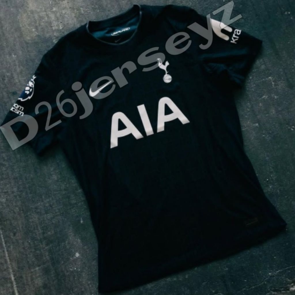 TotTtenhamM_ Away Jersey 2025 / 2026 + Print Nameset MIN HYEOK 18 / VAN DE VEN 37 / SON 7 / Custom ต