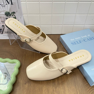 Shabira - Hiyori Sandal Sepatu Flat Mules Wanita