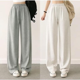 Celana Sweatpants Loose Wanita Celana Panjang Daily Wanita Nyaman Soft Lembut Tebal