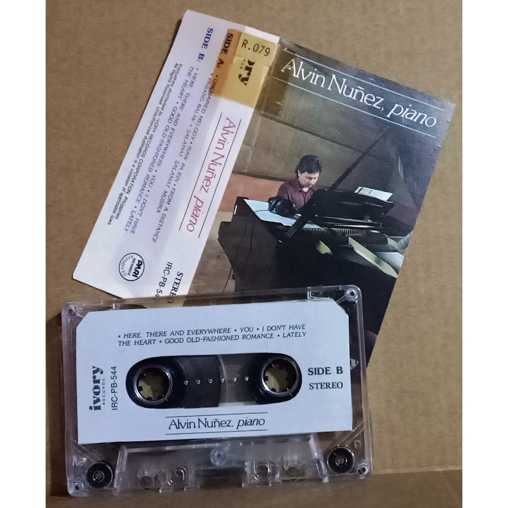 ALVIN NUNEZ - PIANO - เทปคาสเซ็ทนําเข้า