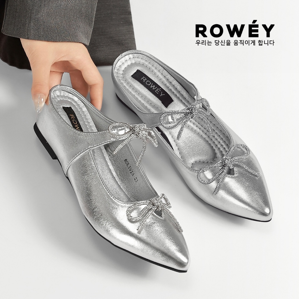 Rowey รองเท้าแตะผู้หญิง Elegant Wedge Sandals มาใหม่ Bolivia