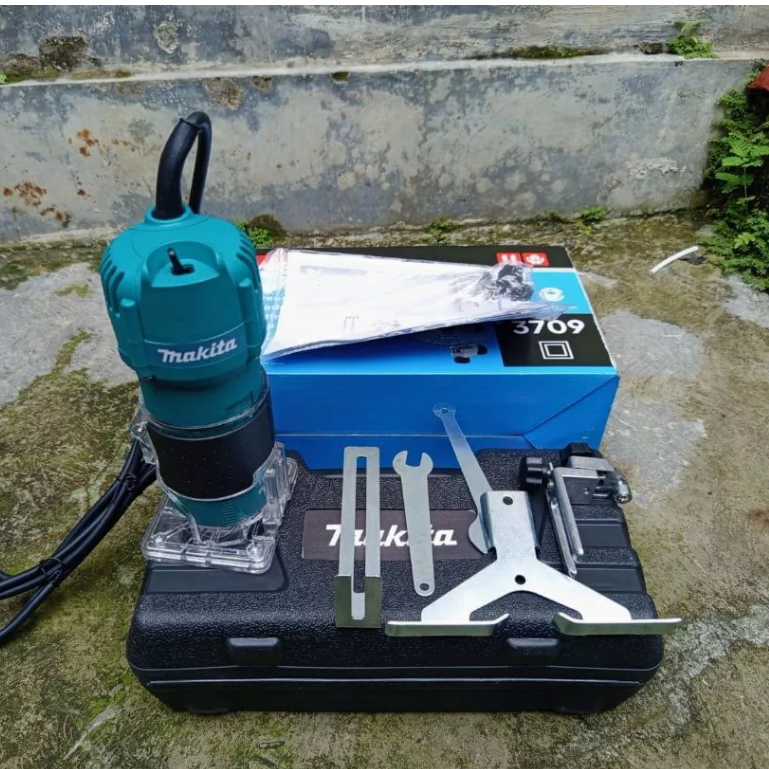 MESIN ใหม่ล่าสุด!!! MODEL Makita M 3701 B MIKAYO เราเตอร์จิ๋ว เครื่องเซาะร่องไม้ 6 มม.