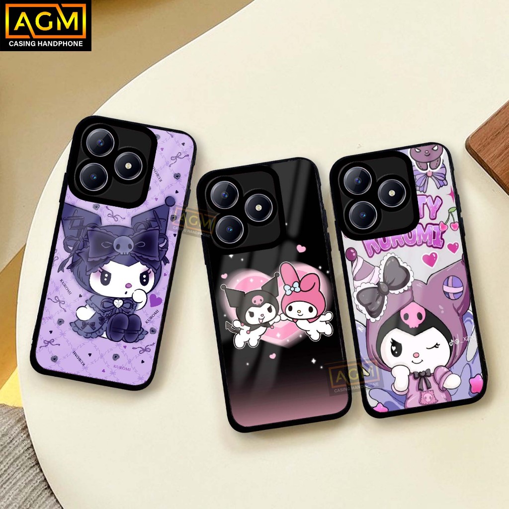 HP Case For Realme C61 C63 C65 C67 C55 C53 C51 C75 C75X C71 All Type สมาร์ทโฟน [Muomi Motif] - AGM C