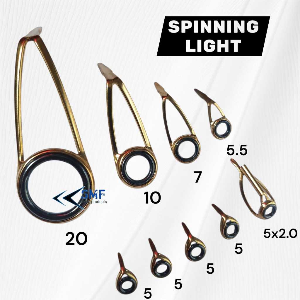 Spinning Light Frame Gold K Series / K series คันเบ็ดแบบกําหนดเอง