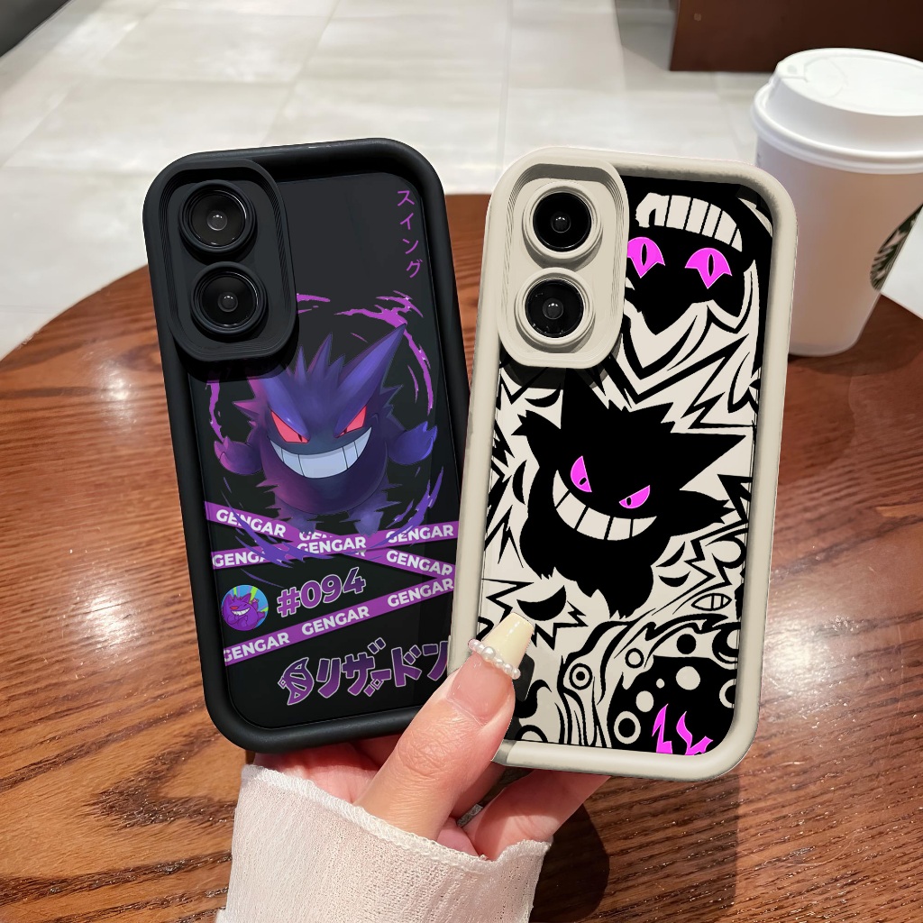 Softcase Procamera นูน Gengar สําหรับ Oppo A18/A38/A58 5G/A78 5G/A58 4G/A78 4G/A17/A17K/A16K/A16E/A1
