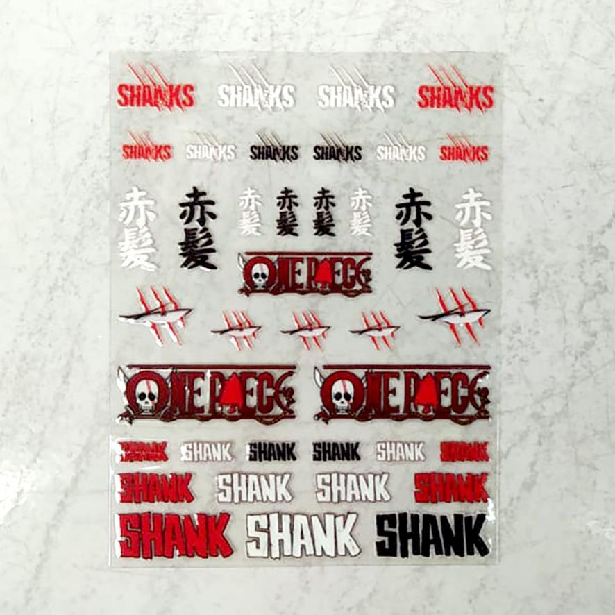 Mini 4WD Sticker - DTF UV - Shank Onepiece