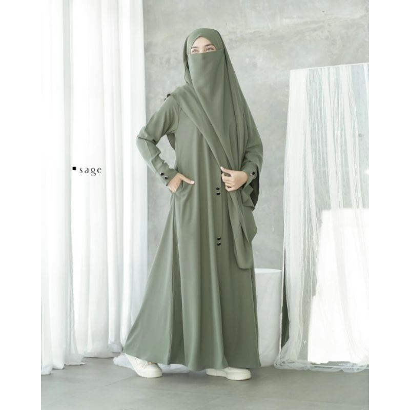 [ELBINA SYARI] [SYARI GAMIS] [GAMIS PLUS HIJAB] [GAMIS] [HIJAB] [ผ้ามุสลิม]