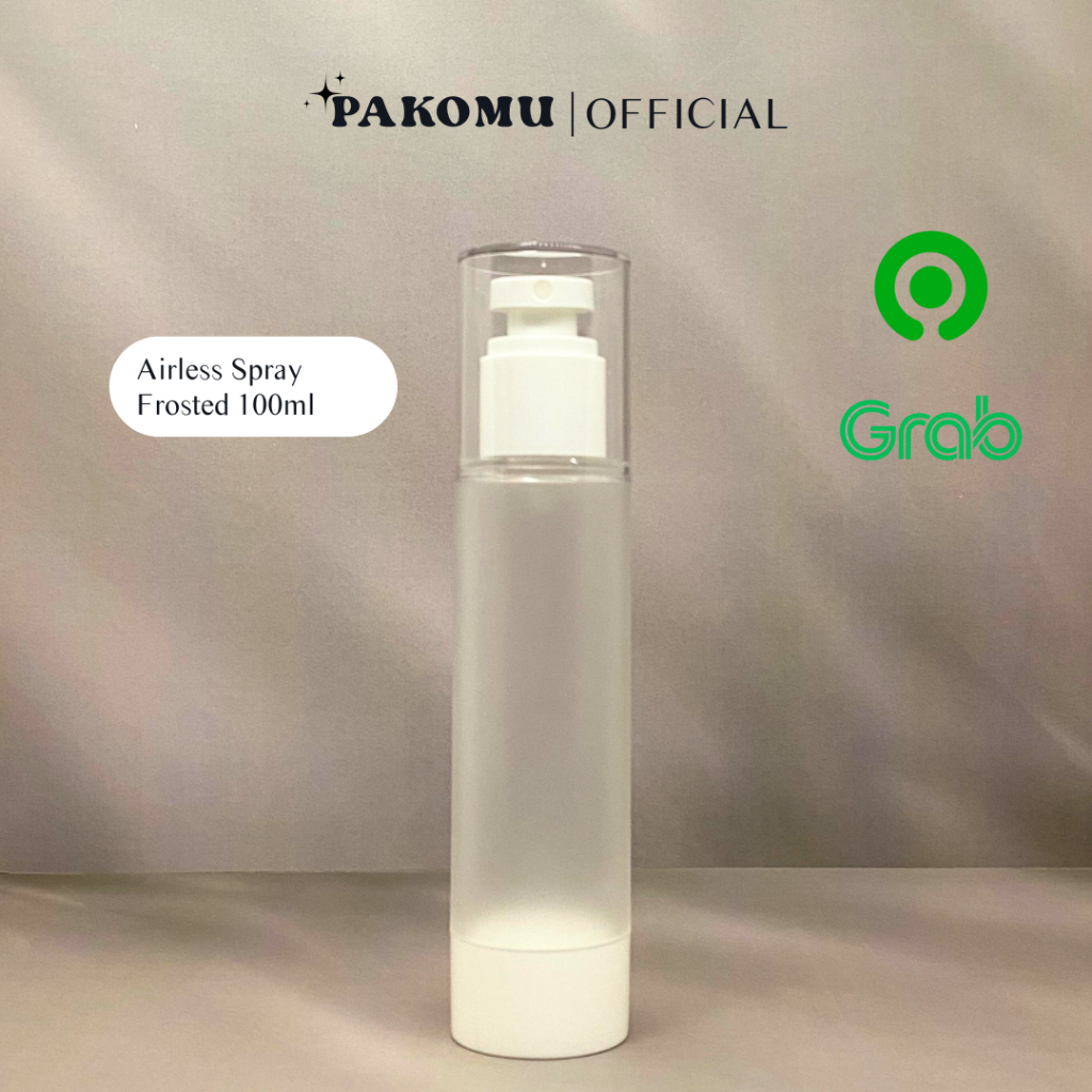 100ML FROSTED SPRAY REFILL BOTTLE/ 100ML MUSHROOM SPRAY AIRLESS BOTTLE/100ML REFILL BOTTLE