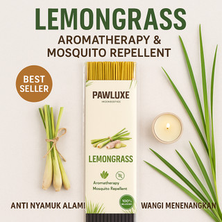 Dupa Sereh Pengusir Nyamuk / Dupa Premium Aroma Serai / Dupa Pengharum Ruangan / Dupa Aroma Terapi