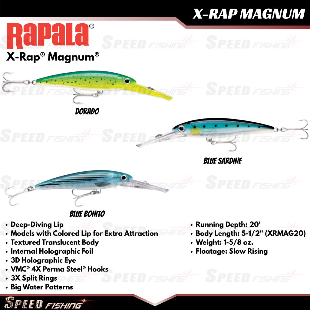 Rapala X-Rap XRMAG-20 ล่อหลอกลวง