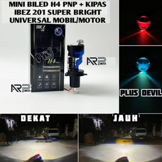 Mini Biled H4 Pnp + Kipas Ibez 201 202 MAX IBRIGHT ZE 5 ZE 0 Super S ze 5 iBright ze 0 21 H4 ICC BULLAES 3 warna Universal Mobil Motor ninja vixion scoopy verza cbr cb150 scorpio tiger
