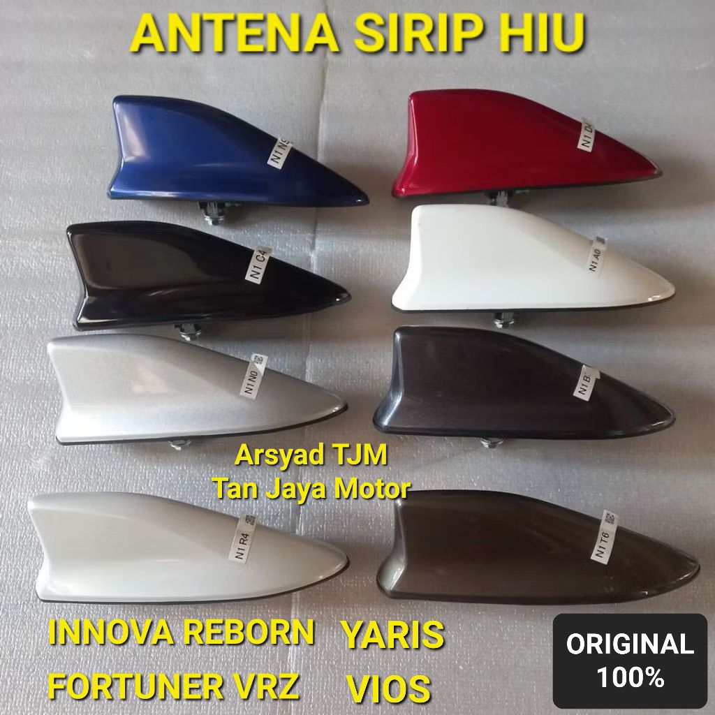 เสาอากาศครีบฉลาม INNOVA REBORN, FORTUNER VRZ, NEW YARIS, NEW VIOS, SIENTA Original