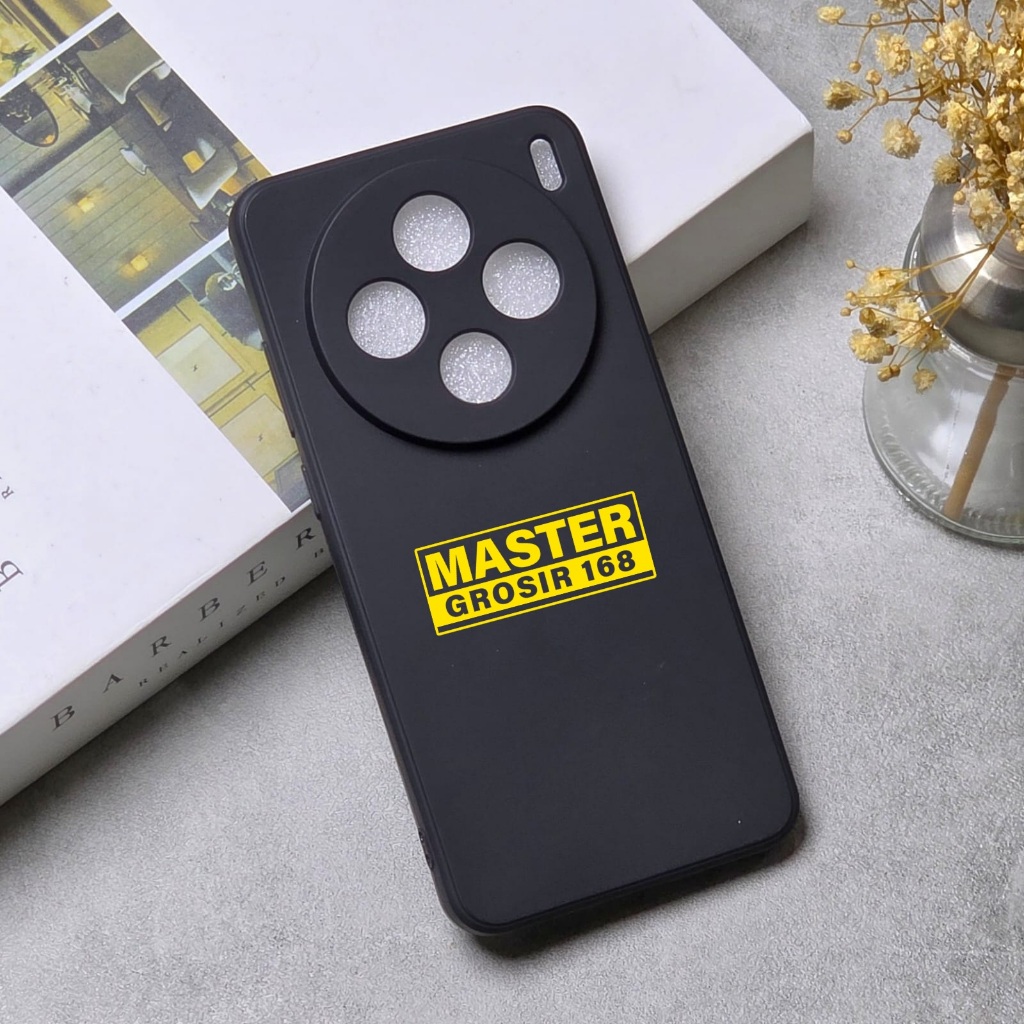 VIVO X200 VIVO X200 PRO CASE MACAROON BLACK SOFT CASE BLACK PREMIUM VIVO X200 VIVO X200 PRO