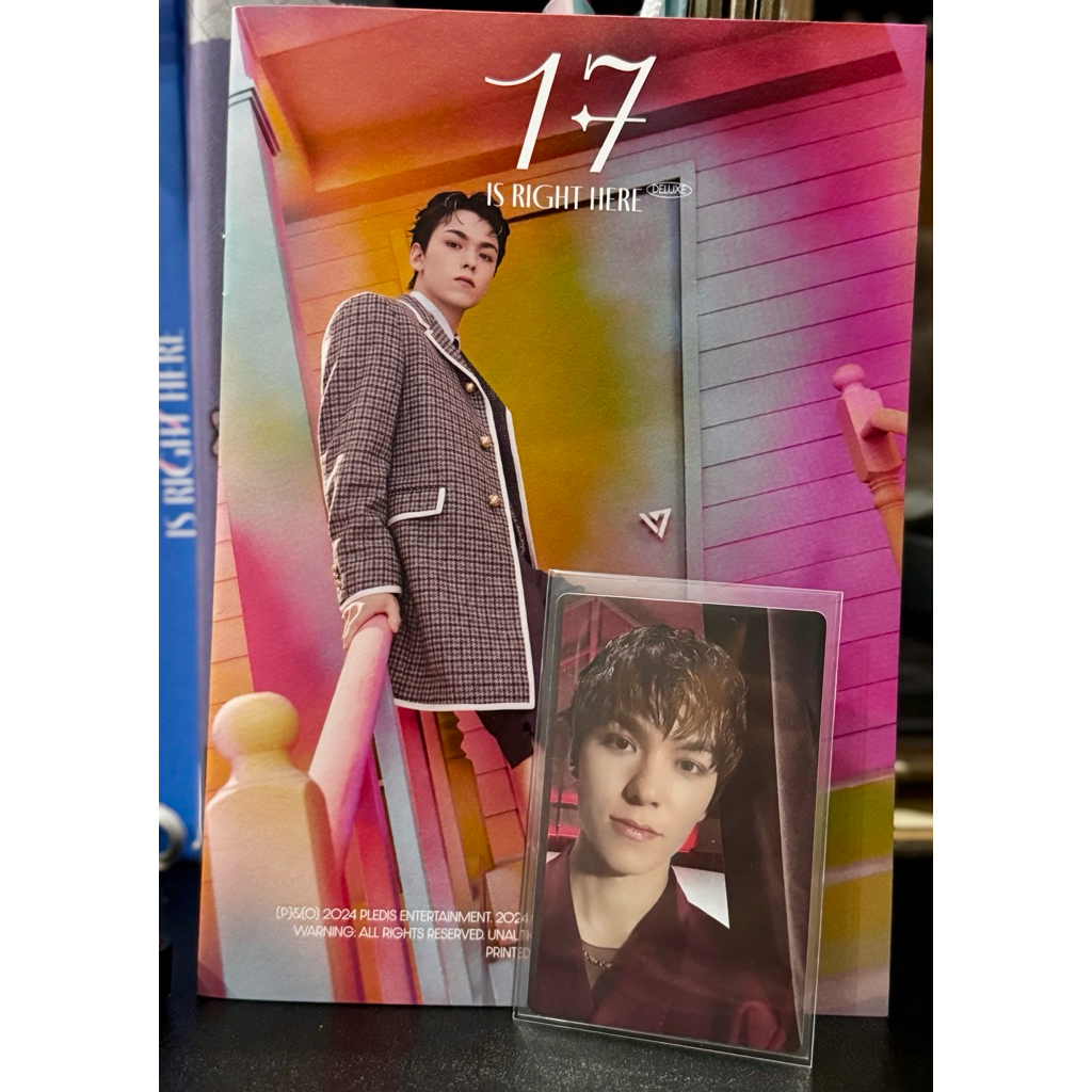 [OFFICIAL] PHOTOCARD VERNON SEVENTEEN | 17 RIGHT HERE DELUXE SET
