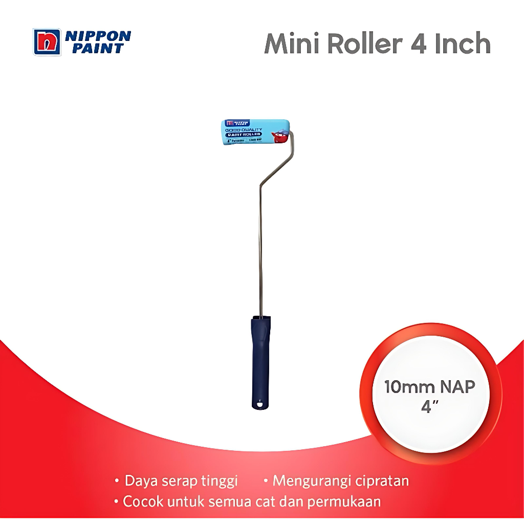NIPPON PAINT- MINI ROLL 4"