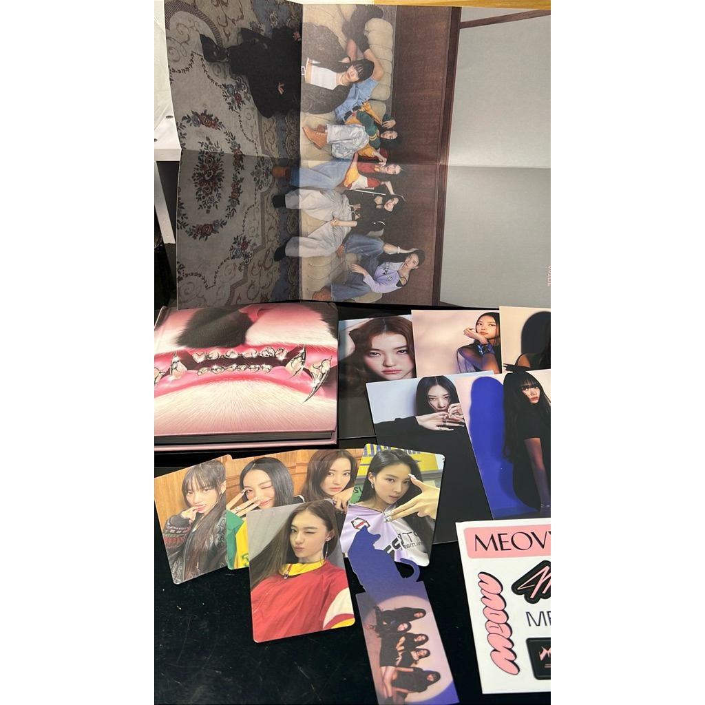 SHARING PHOTOBOOK ALBUM MEOVV ORB GRILL OFFICIAL ANNA ELLA GAWON NARIN SOOIN