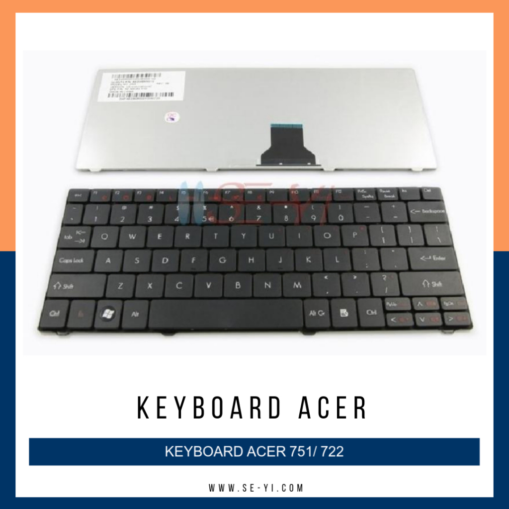 Acer Aspire 721 722 751 751H AO721 AO722 AO751 AO751H A คีย์บอร์ด