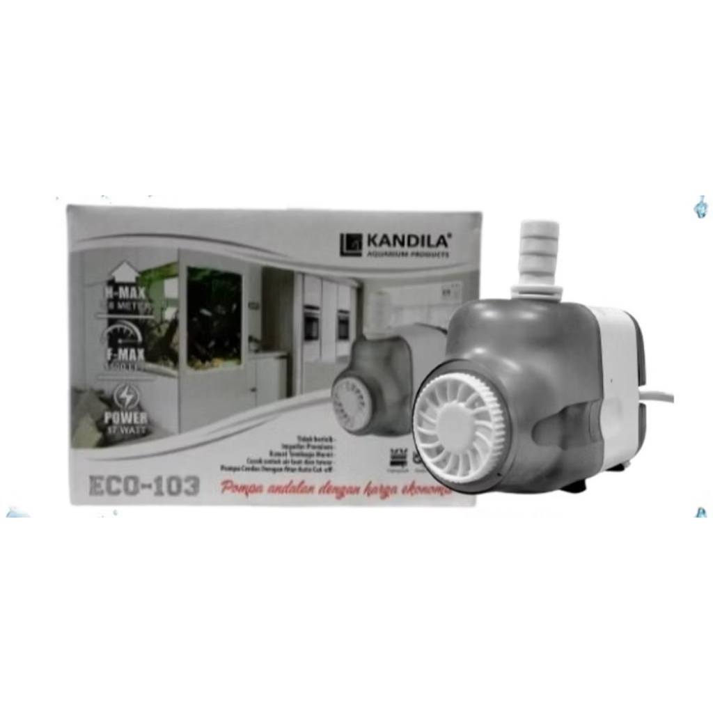 KANDILA ECO 103 ถึง 108 ปลา POND PUMP KANDILA RIS 1.8 ถึง 4 M เมตร 1500 ถึง 6000 LITERS PER HOUR PUM