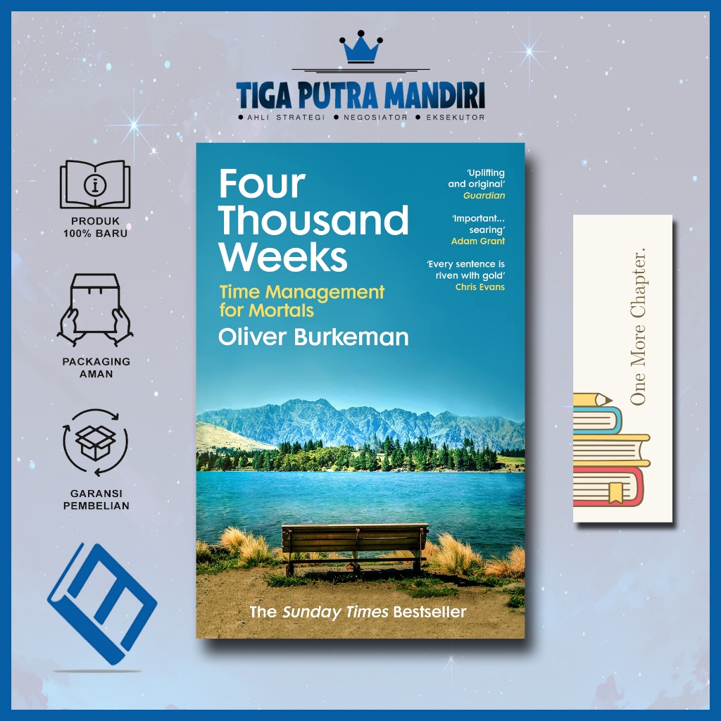 Four Thousand Weeks โดย Oliver Burkeman (ภาษาอังกฤษ)