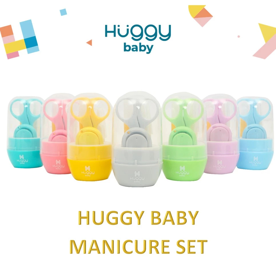 ชุดแต่งเล็บ Huggy Baby GK001 | ชุดกรรไกรตัดเล็บทําเล็บสําหรับทารกและเด็กผู้ใหญ่