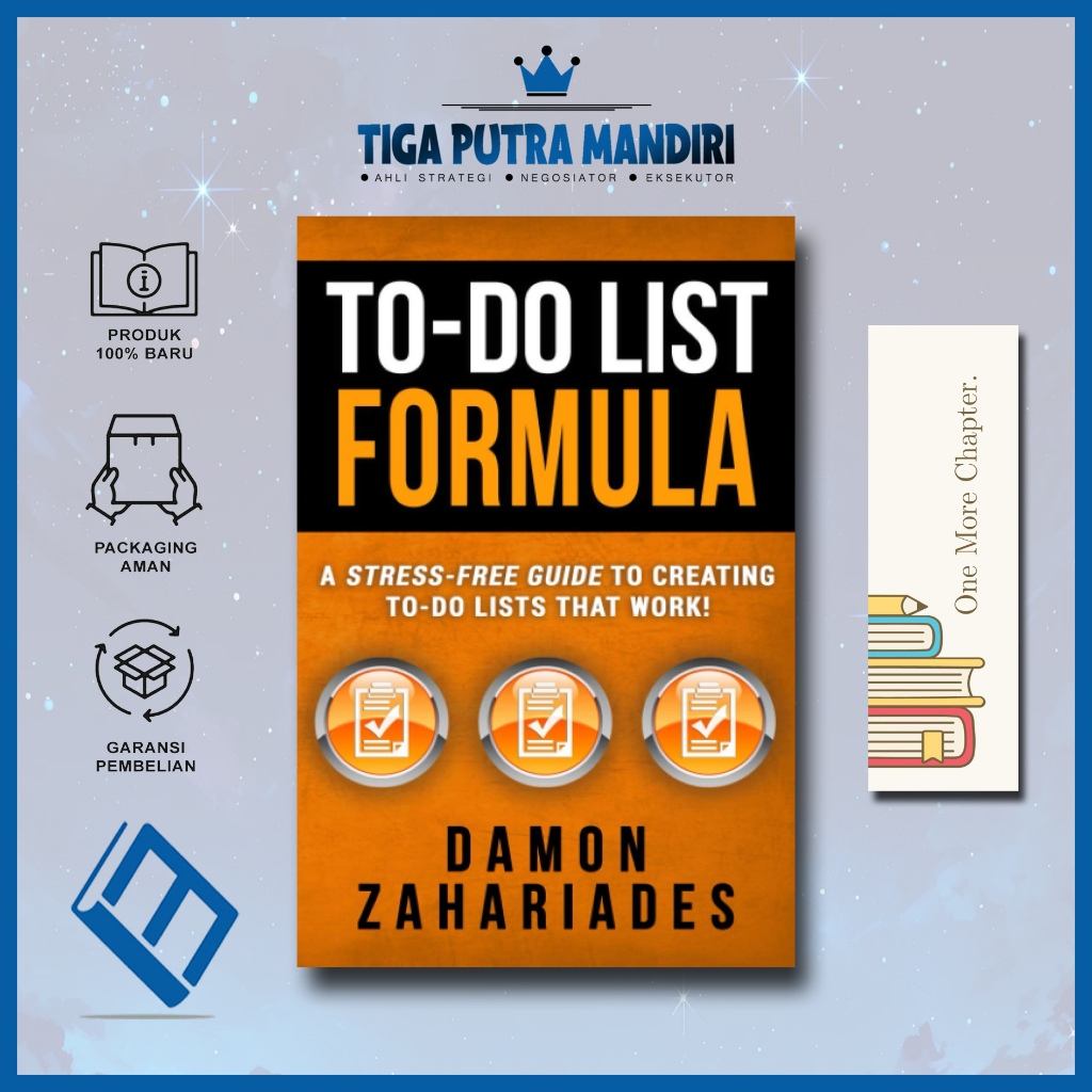 To-Do List Formula by Damon Zahariades (ภาษาอังกฤษ)