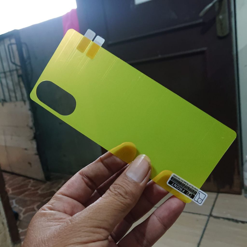 Anti-Scratch Hydrogel Back Sony Xperia 5v Mark 5 AU docomo SoftBank Global clear Bening Top