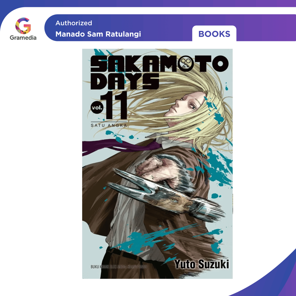 Gramedia Manado-Sakamoto Days 11