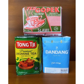 Racikan teh gopek, dandang biru, tong tji JASMINE 40gram