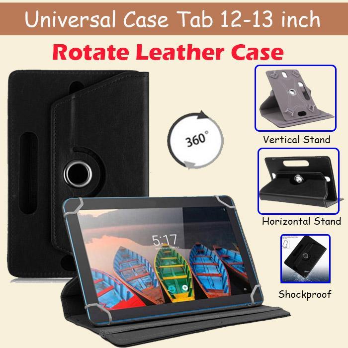 Lenovo Ideapad Duet 5 12.4 "FLIP CASE หนัง ROTATE ROTARY BOOK COVER 360 ROTATION STAND CASING หนัง P