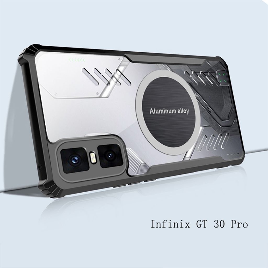 เคส Infinix GT 30 Pro Casing Gaming Cooling Cooler Heat Discipline Aluminium Alloy Shockproff Cover