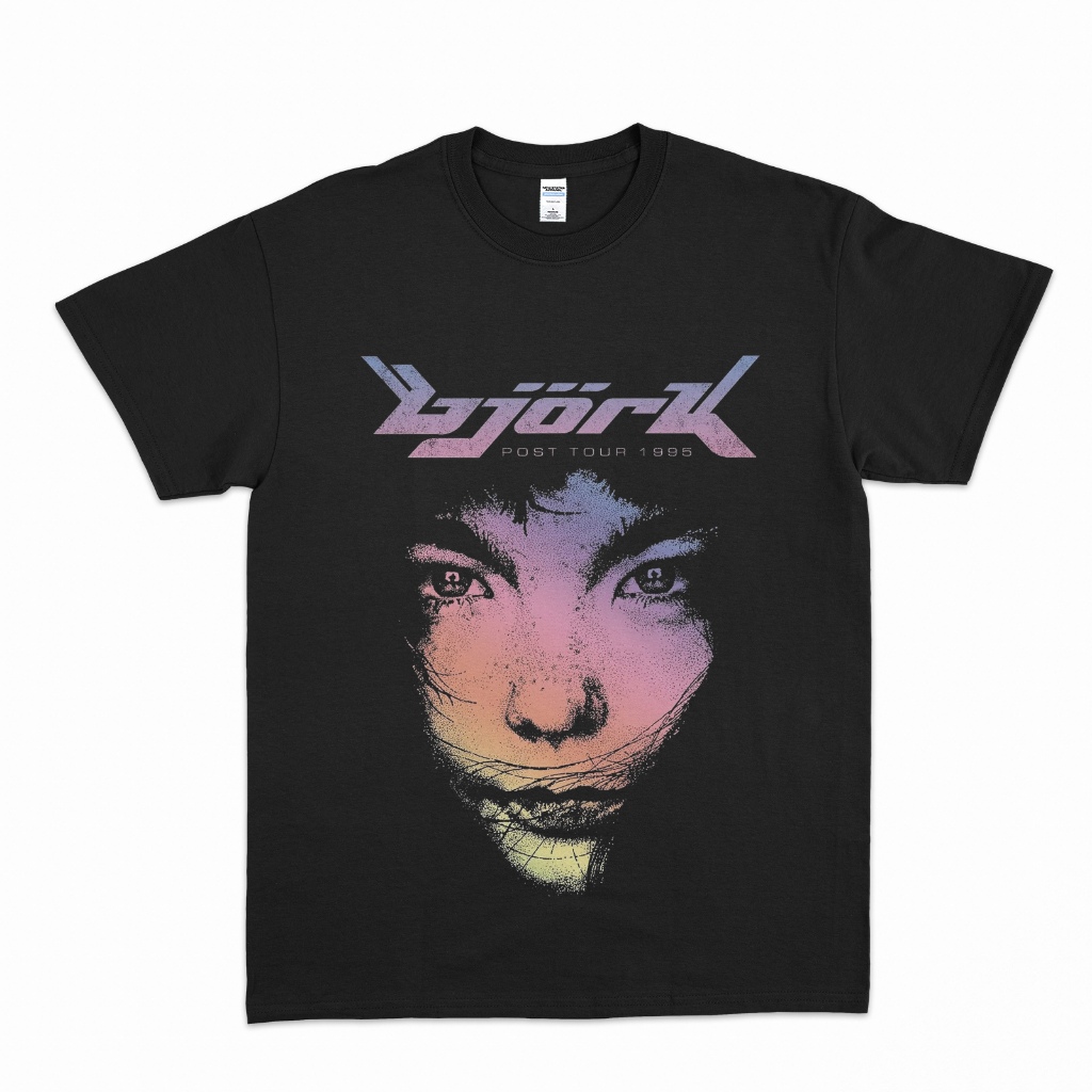 เสื้อยืดวงดนตรี BJORK - POST TOUR POSTER / เสื้อยืดวงดนตรี