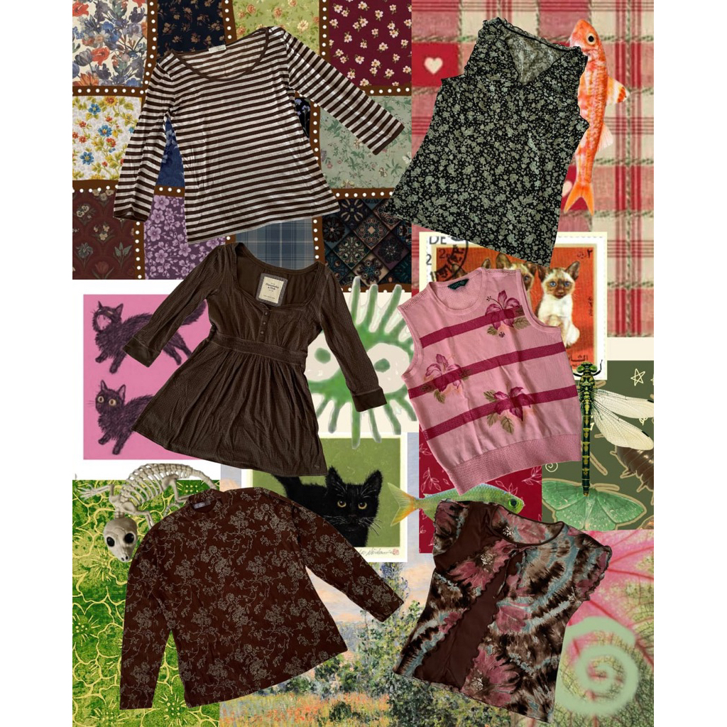 เสื้อยืด Y2K | วินเทจ | สไตล์อินดี้ | แฟรี่คอร์ | Grunge Grunge Grunge Grunge Grunge Grunge Grunge |