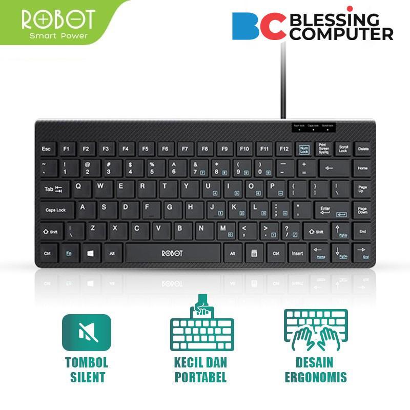 ROBOT RK10 Mini USB Keyboard / Robot RK10 Mini Wired Keyboard