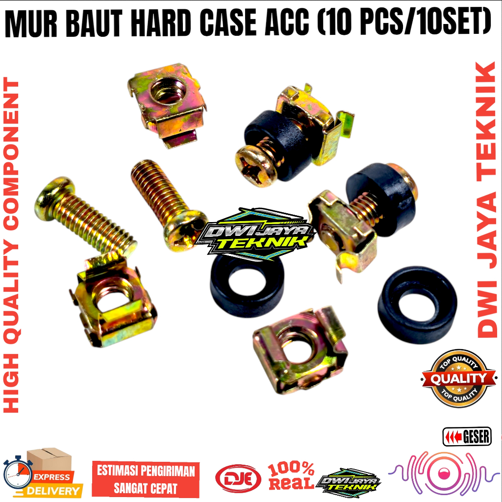 Hardcase Nuts and Bolts (10 SET)
